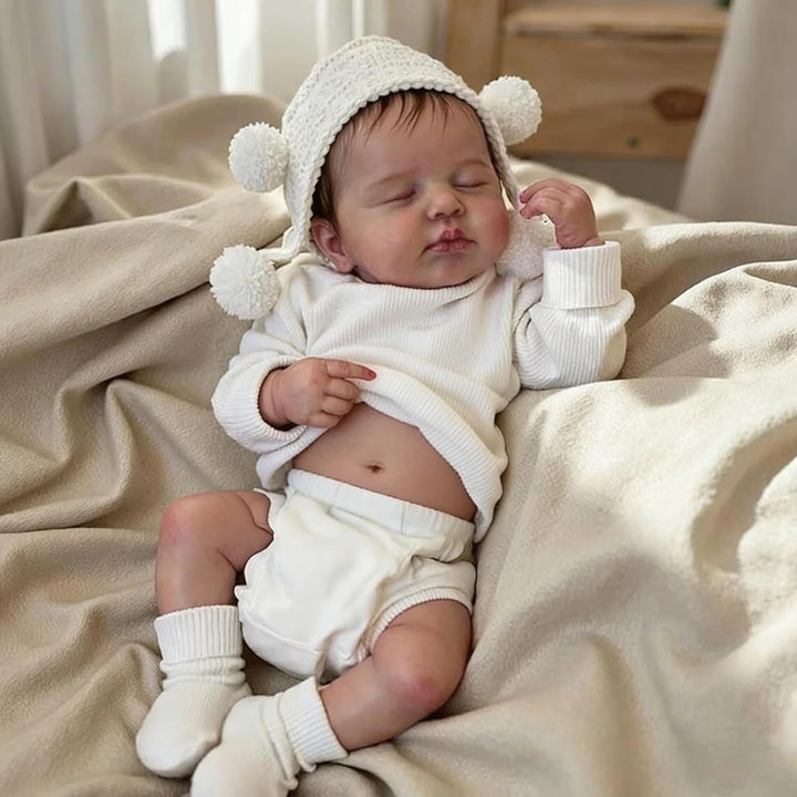 Anano Muñecas Reborn de Bebé de Silicona de Cuerpo Completo - Muñec...