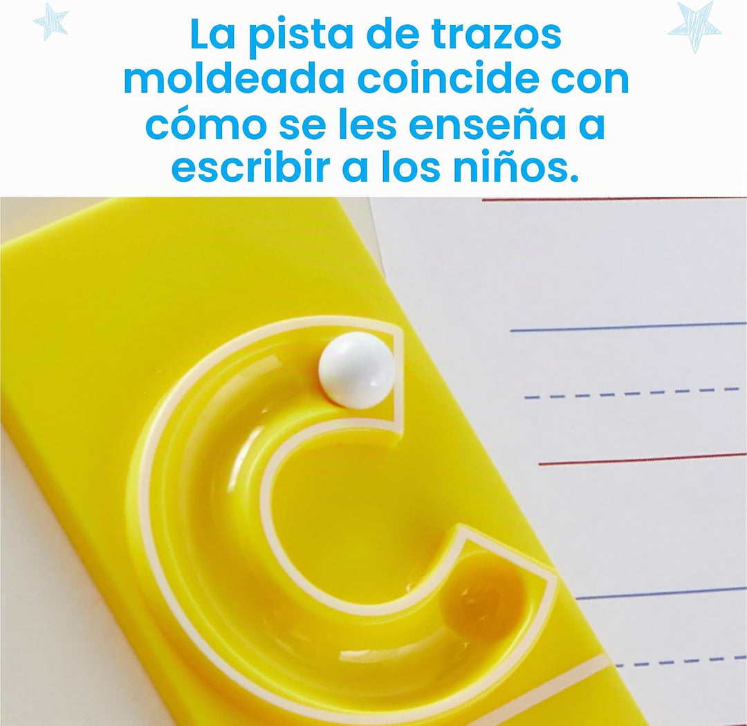 hand2mind MarbleTracers - Letras minúsculas, 24 bandejas de rastreo...