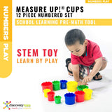 Discovery Toys Tazas Measure UP Juego educativo de