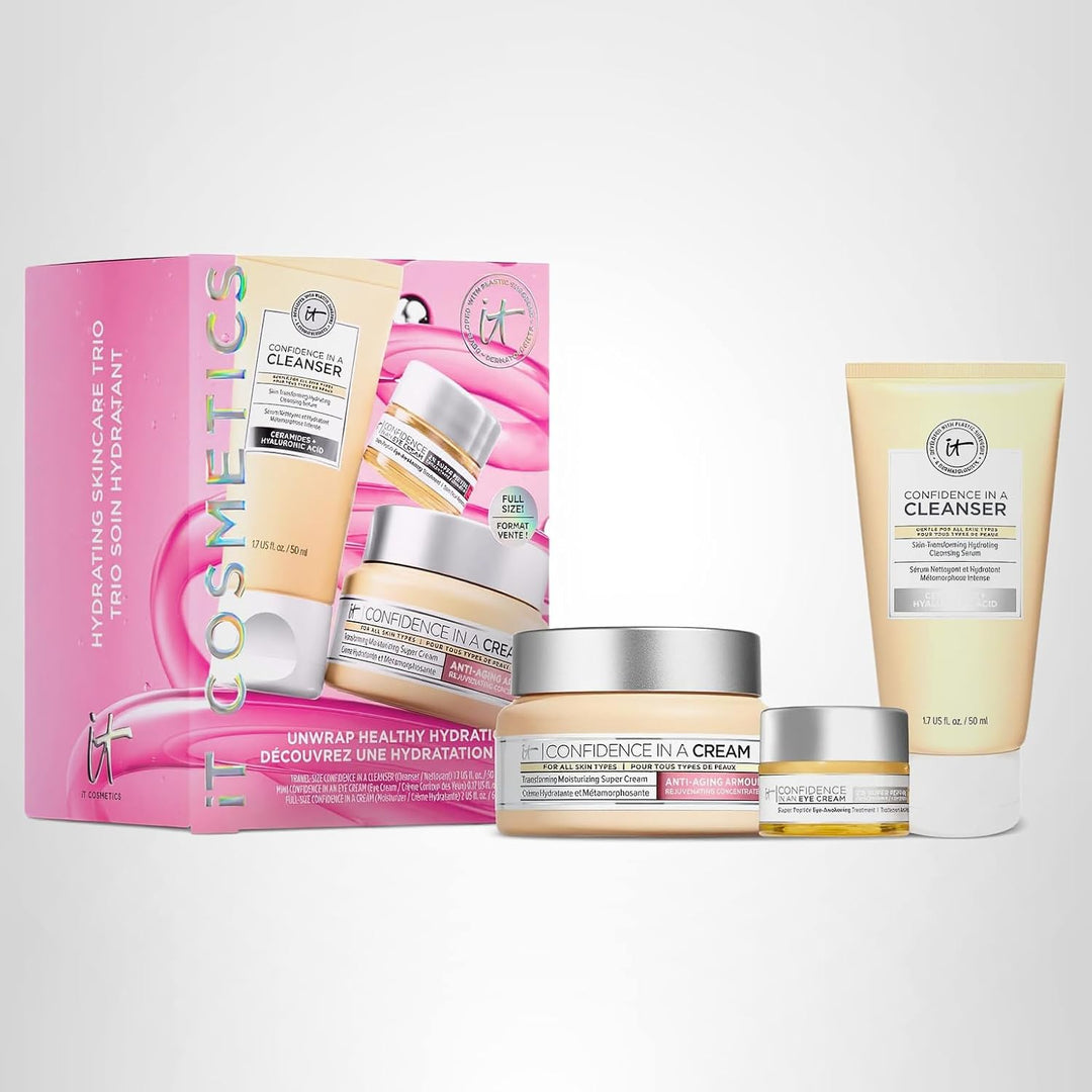 IT Cosmetics Unwrap - Juego de cuidado de la piel antienvejecimient...