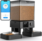oneisall Alimentador automático para gatos 5G WiFi para 2 gatos