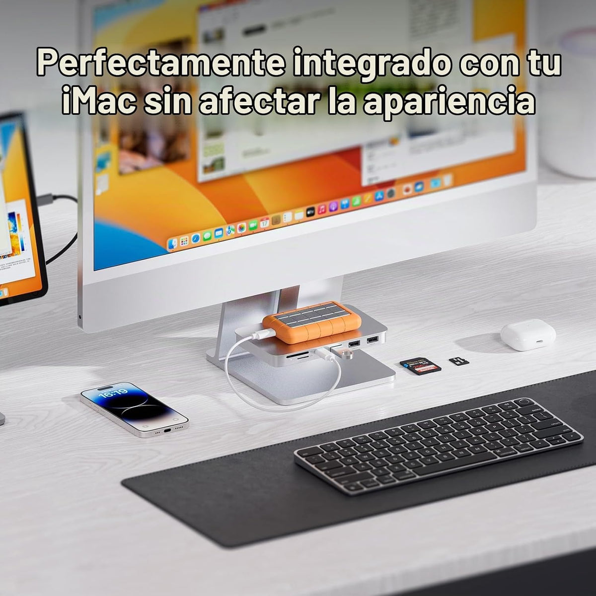 PULWTOP, hub USB 2.0, alimentado