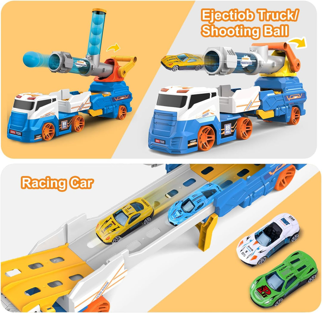 Dwi Dowellin Juguetes de camión para niños, juguetes Carrie Truck R...