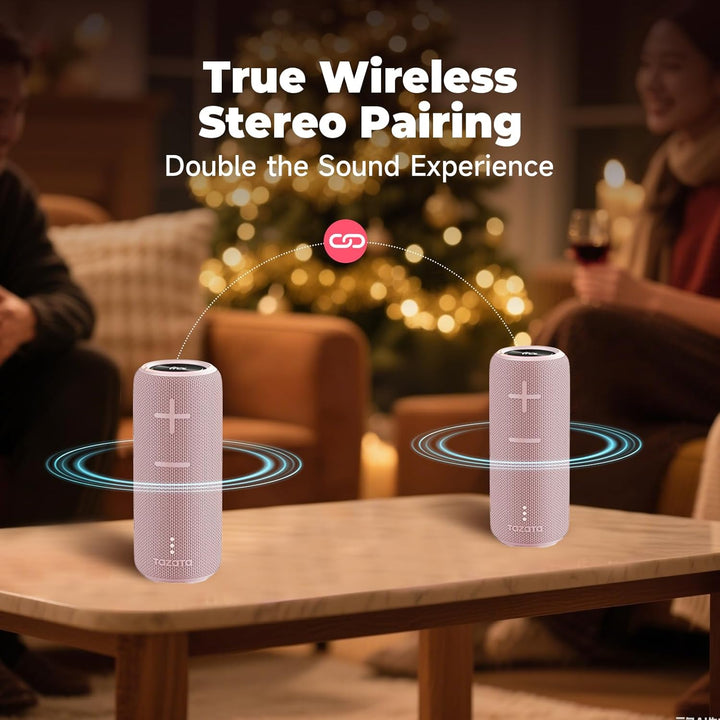 TAZATA Altavoz Bluetooth, altavoz inalámbrico portátil de 30 W con...