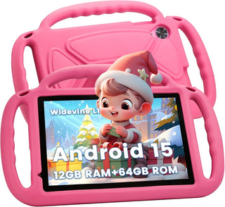 Tablet para niños Henadigi, tablet Android 15, 12 GB RAM 64 GB ROM...