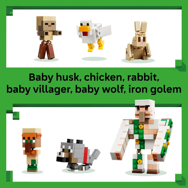 LEGO Minecraft Pollo Jockey Ataque al Desierto 21592 | Juguetes de...
