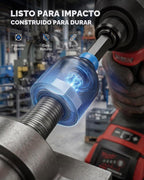 toolant Juego de destornilladores de tuercas magnéticas, 34 piezas