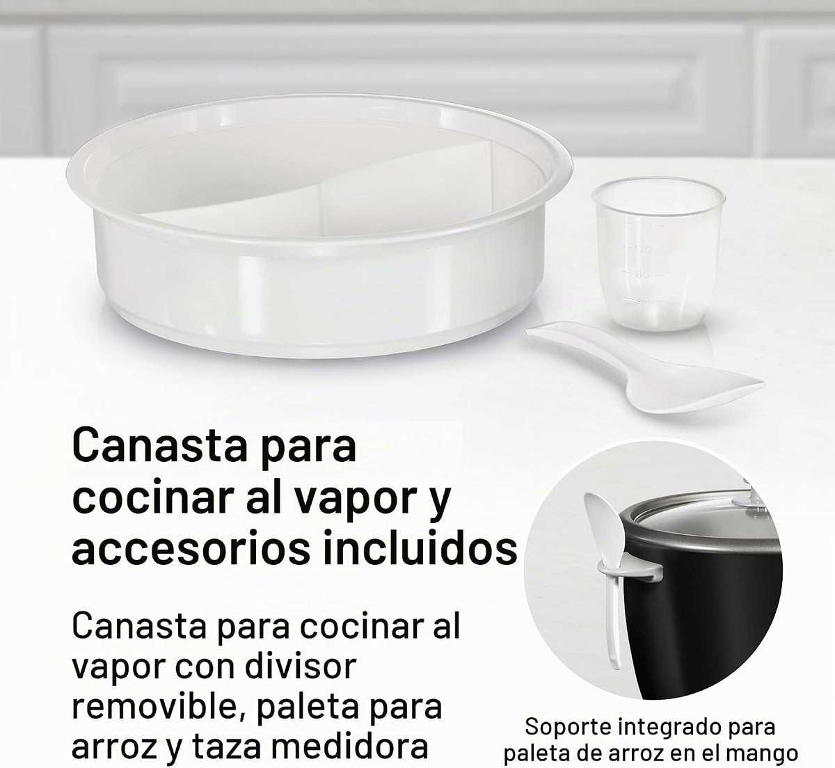 Hamilton Beach Olla arrocera y vaporera de alimentos, 30 tazas cocidas, 15