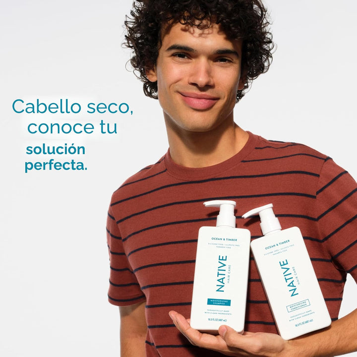 Native Ocean &amp; Timber Champú y acondicionador contiene ingredie...