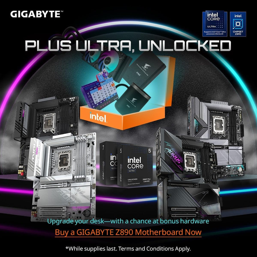 GIGABYTE Z890M AORUS Elite WIFI7 ICE Ultra Core (Serie 2) LGA 1851,...