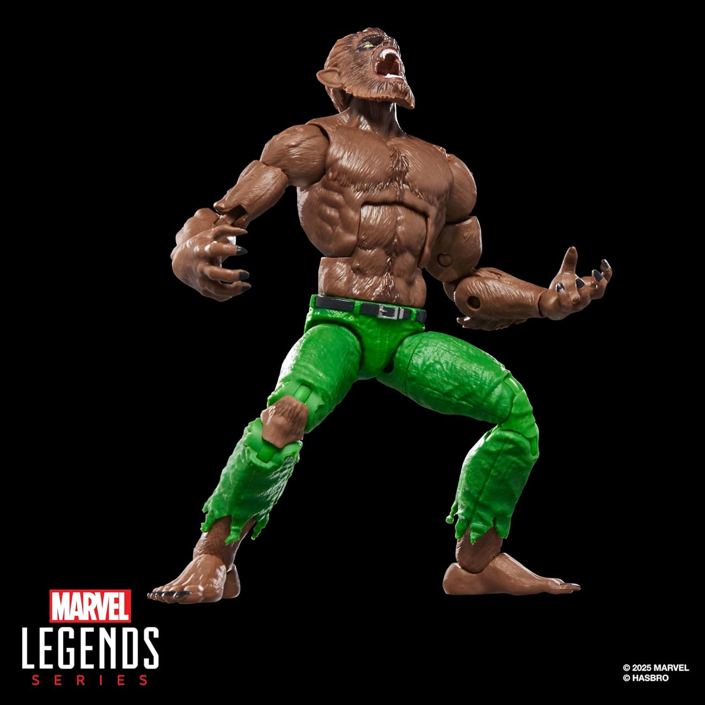 Serie Marvel Legends Hombre Lobo de la Noche Figura de