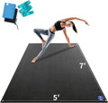 Extra Large Yoga Mat, 12'x6'/9'x6'/7'x5'/6'x4' (9MM)