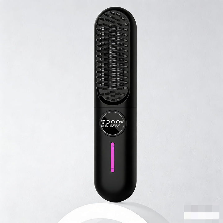 QYPEEP Cepillo alisador de pelo, 7 ajustes de temperatura (284.0 °F...