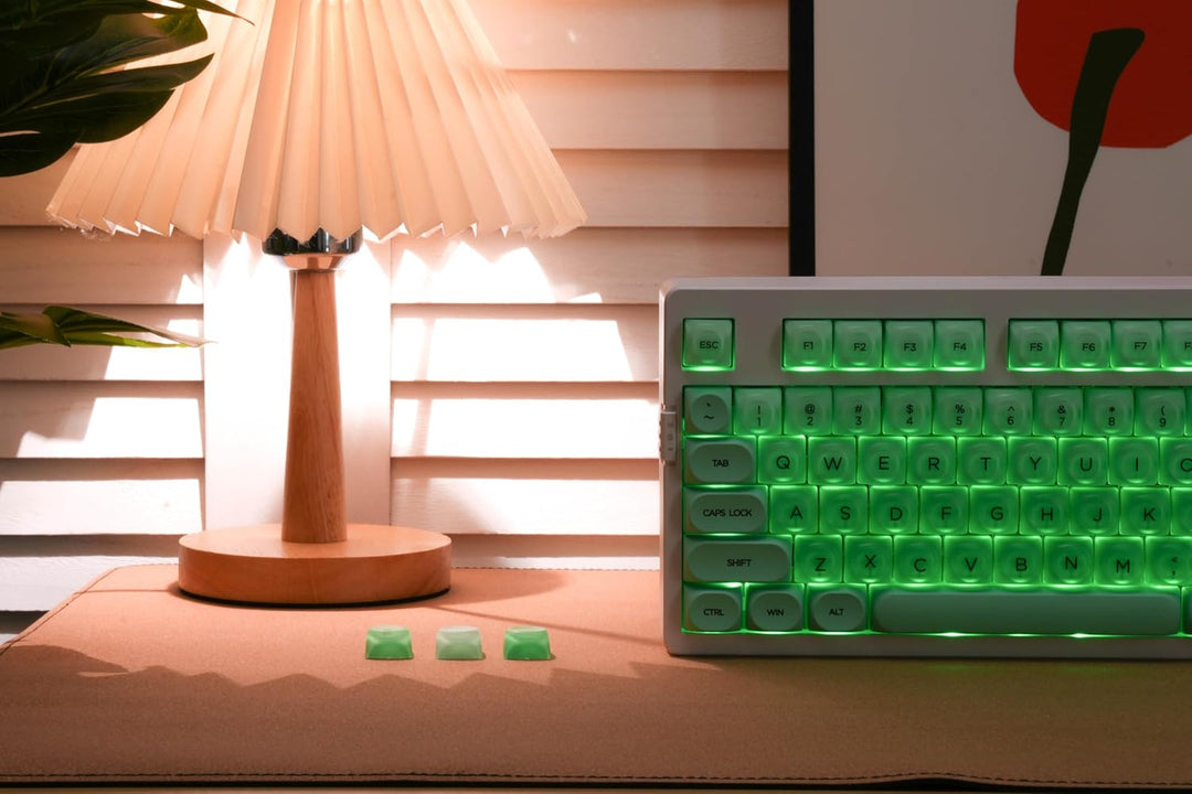 ZORNHER ZH980 Foundation Mechanical Keyboard,95% Green Creamy Keybo...