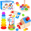 Juguetes educativos Montessori para niños y niñas de 1 a 2 años