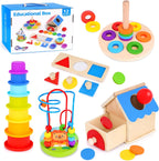 Juguetes educativos Montessori para niños y niñas de 1 a 2 años