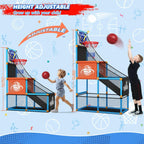 Juego de baloncesto de arcada Set Boy Toys Indoor Outdoor Kids Basketball