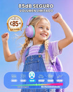 Acer OHR727 - Auriculares Bluetooth para niños, diseño cómodo sobre la