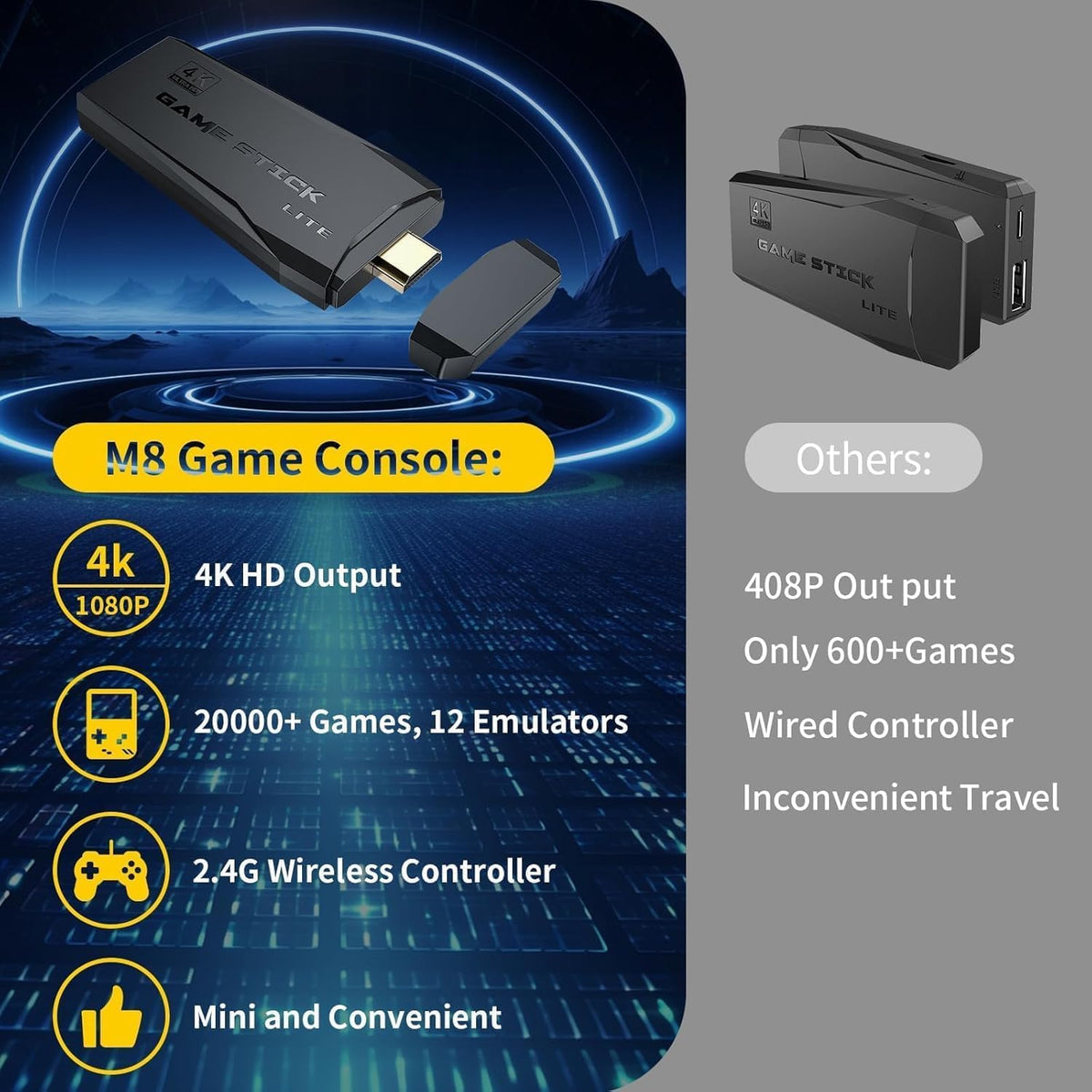 Consola de juegos retro más de 20000 videojuegos retro