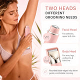 Dermave - Afeitadora y recortadora de bikini para mujer, maquinilla...