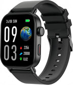Reloj inteligente rastreador de fitness para mujeres y hombres, monitor de actividad de salud 24/7, frecuencia cardíaca, monitor de sueño, contador de pasos de calorías, pantalla curva HD de 2.01