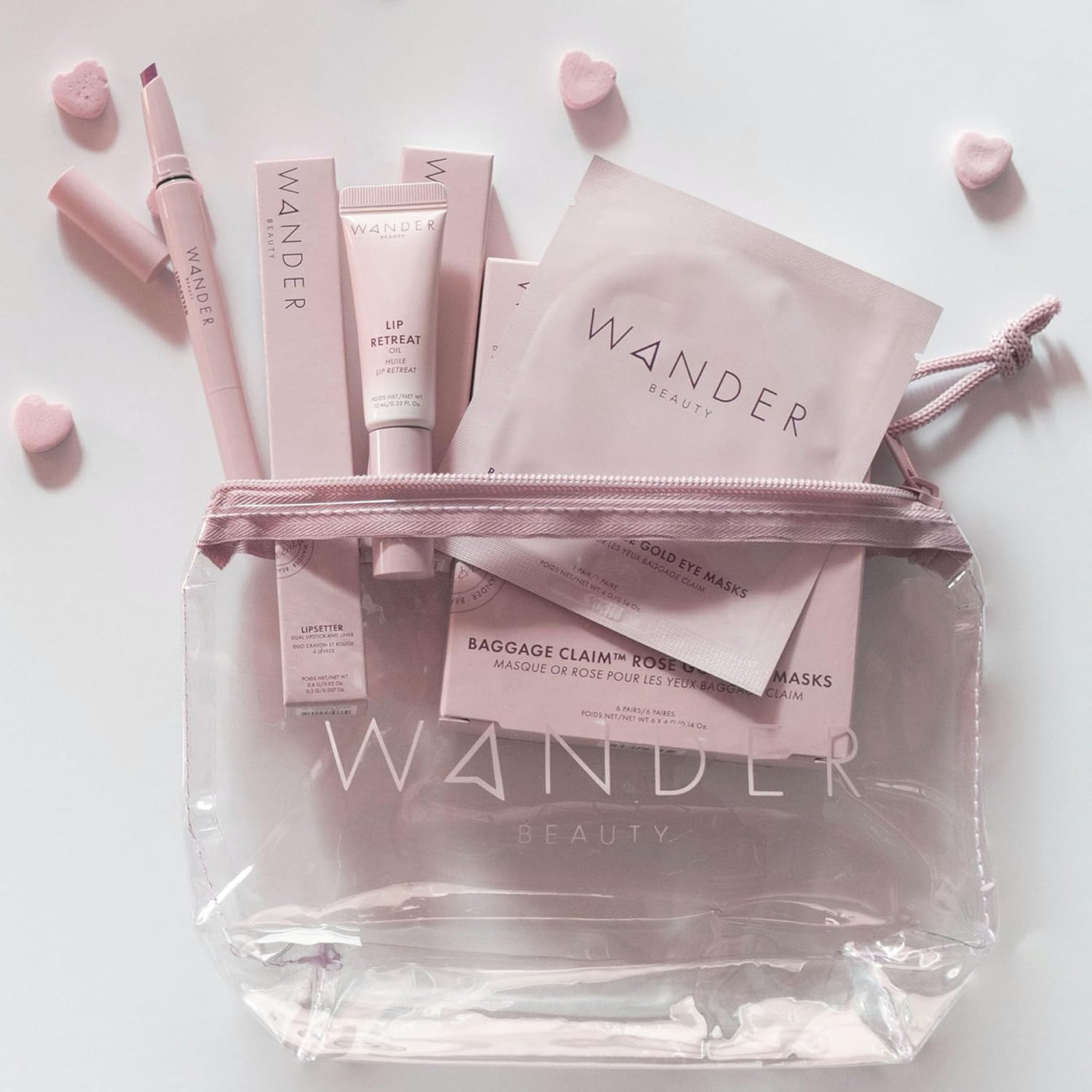 Wander Beauty Love at First Flight - Paquete de maquillaje con másc...