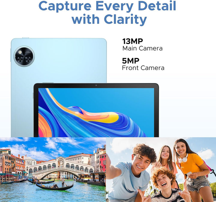 POPUX U11 Pro Android 16 Tablet con teclado, Tableta de 11 pulgadas...