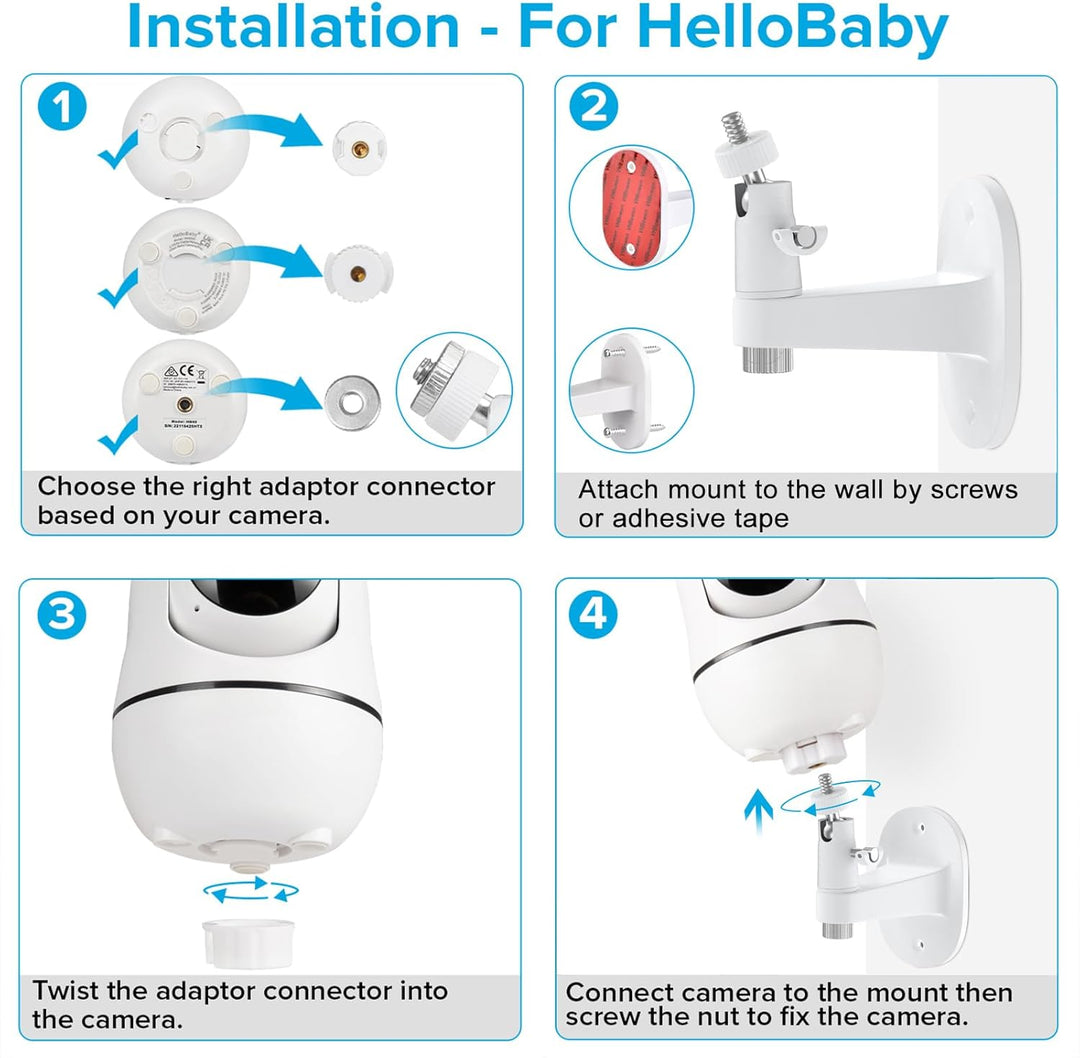 Soporte ajustable para monitor de bebé para HelloBaby