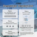 Plugable Base Thunderbolt 4 para cuatro monitores de 100 W, la estación de acoplamiento Thunderbolt conecta hasta cuatro monitores 4K para portátiles Windows y Mac, 2x HDMI, 4x Thunderbolt 4/USB C