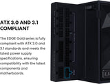 Lian Li EDGE850W - Fuente de alimentación ATX totalmente modular de...