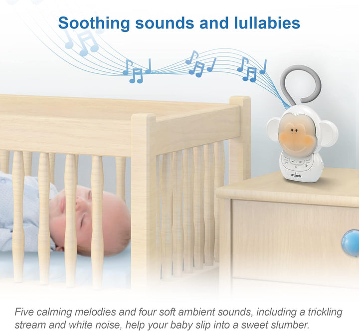VTech DM1411 Audio Monitor de bebé y chupete portátil Batería recar...