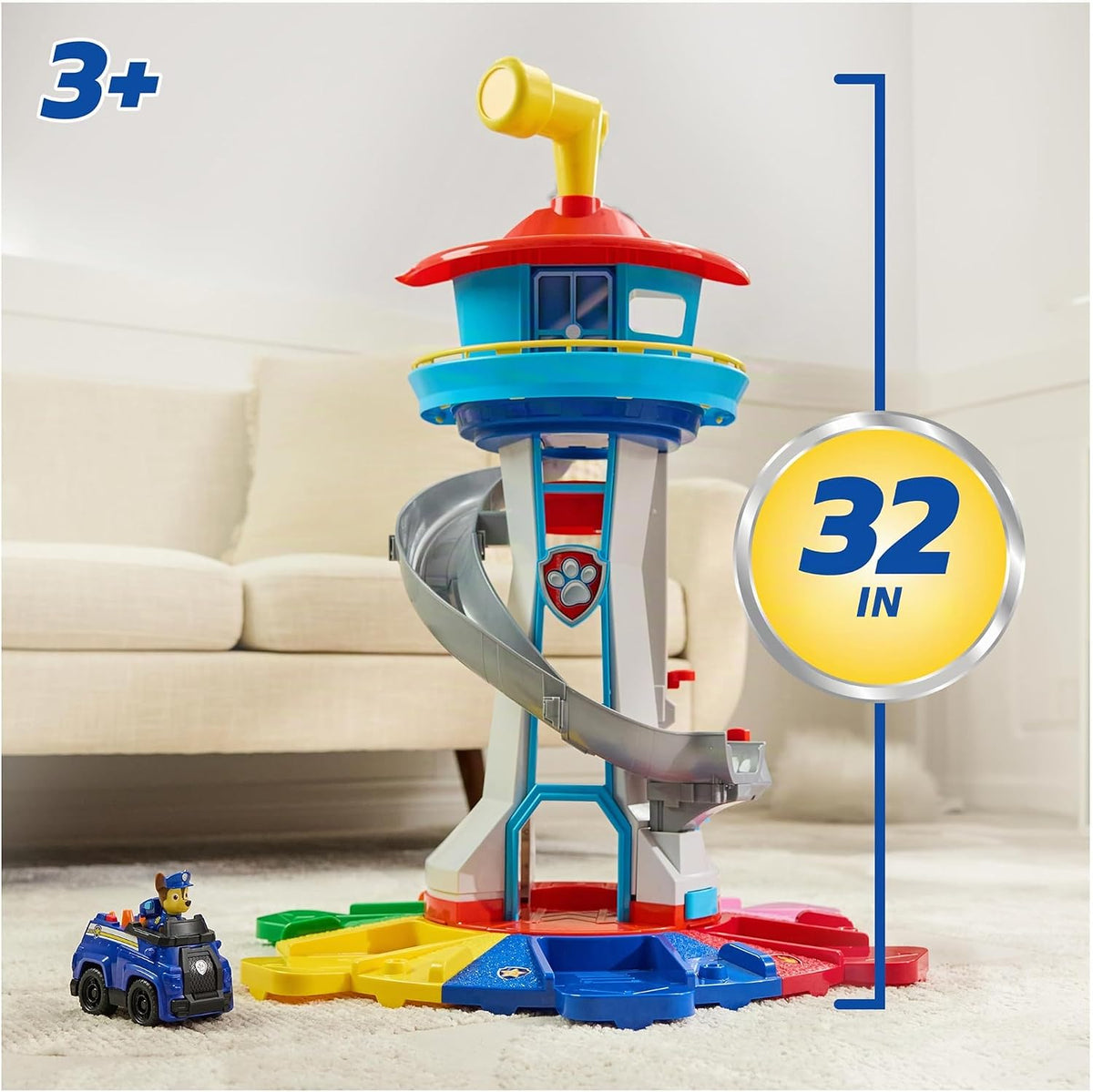 Paw Patrol My Size Lookout Tower Playset