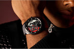 CITIZEN AW1606-06W - Estrella de la muerte Eco-Drive de 1.772 in, acero inoxidable para hombre