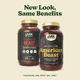 MK Supplements American Beast, Suplemento de Órganos de Bisonte par...