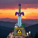 Master Sword - Juego de bloques de construcción de 455 piezas, kit de modelo de arma de héroe legendario para adultos y adolescentes, escritorio de oficina en casa, decoración de sala de juegos, regalo