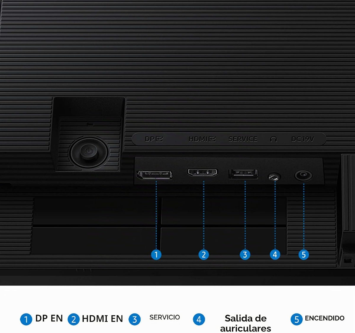 Samsung Monitor de alta resolución ViewFinity S7 (S70H) de 32 pulga...
