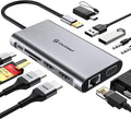 UtechSmart Estación de acoplamiento USB, 11 en 1 USB C Dock Triple Display