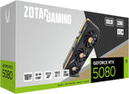 ZOTAC Gaming GeForce RTX 5080 Solid CORE OC DLSS 4 16GB GDDR7 256-bit 30 Gbps ZT-B50800J2-10A
