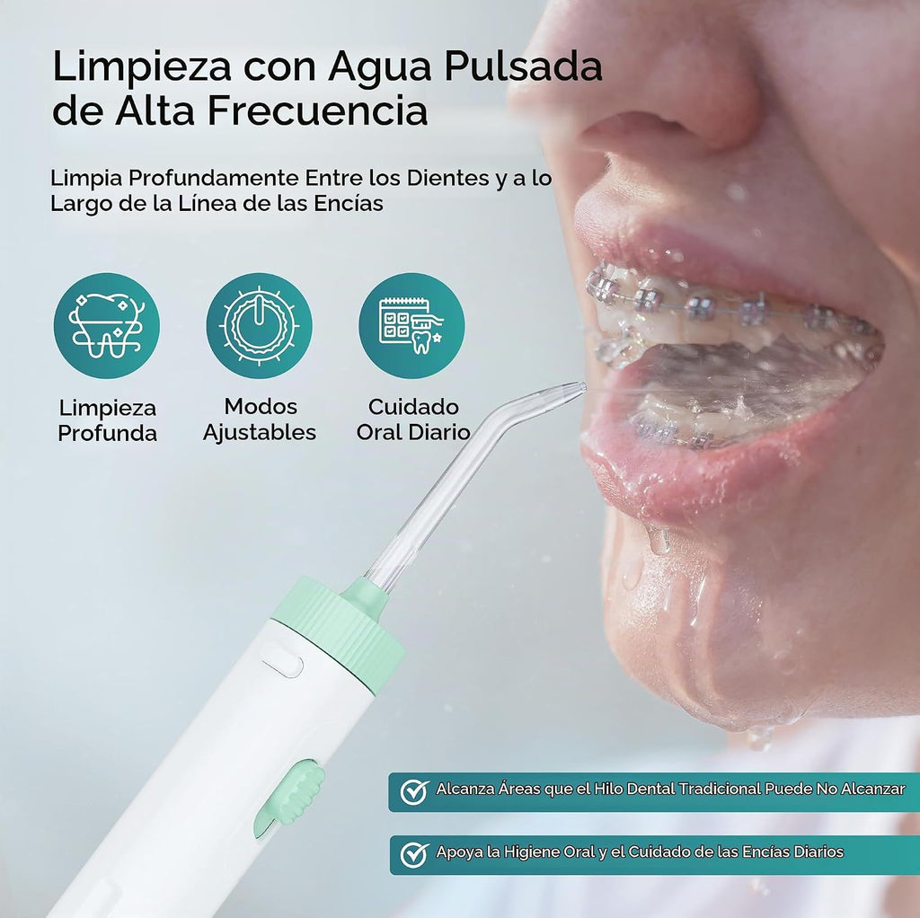 Irrigador dental profesional para encimera, 21-160 PSI, tanque