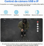Accsoon CineView SE 4K Wireless SDI HDMI Transmisor y receptor de video, 4K30/1080P60 Control de cámara Sistema de transmisión de video, 1312 pies 50 ms Lat. USB +4 aplicaciones de monitoreo, par