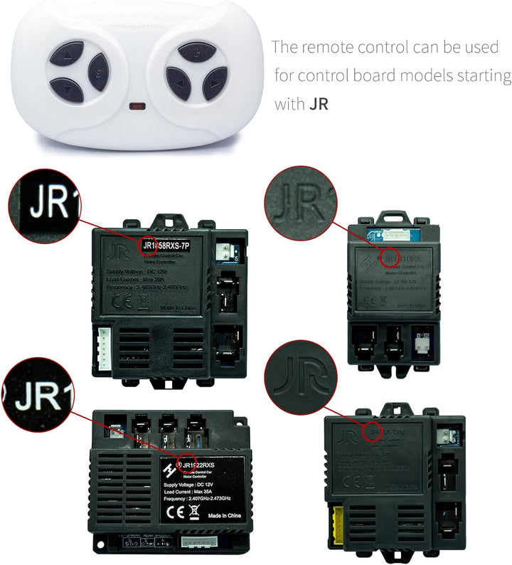 Control remoto Bluetooth de 2.4 GHz para niños, vehículo eléctrico,...