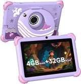 Tablet infantil de 7 pulgadas para niños pequeños, Android 12, 4 GB...