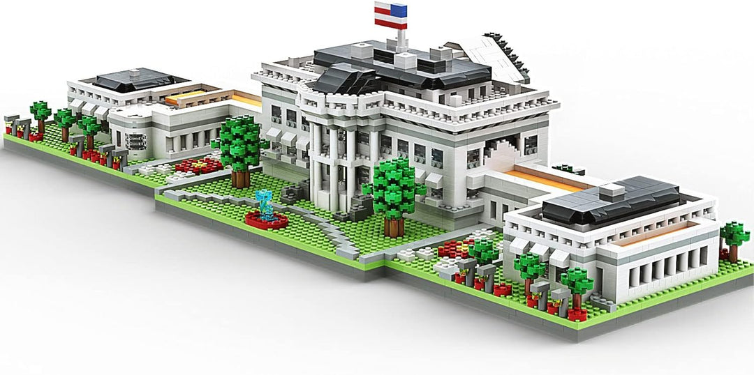 SEMKY Micro Mini Blocks White House Famous Landmark Set -