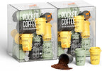 CHEERFUL GOAT Instant Cold Brew Coffe - Taza de viaje de café con forro de cerámica, café de bolsillo especial 100% arábica, liofilizado para una máxima frescura, sin azúcar, sin aditivos