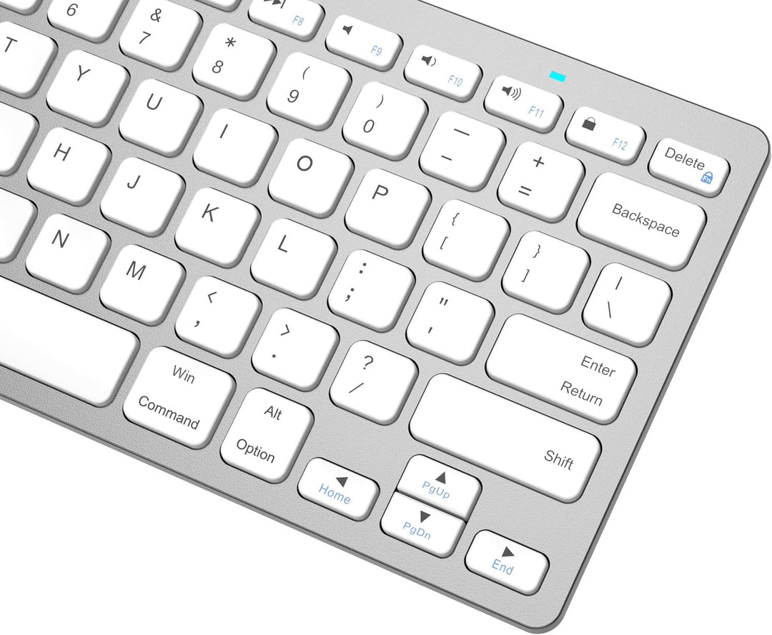 Arteck Teclado Bluetooth ultradelgado compatible con iPad de 10.2 p...