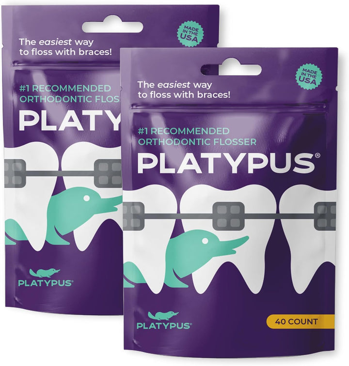 Platypus Hilo dental ortodóntico para brackets, 40 unidades (paquet...