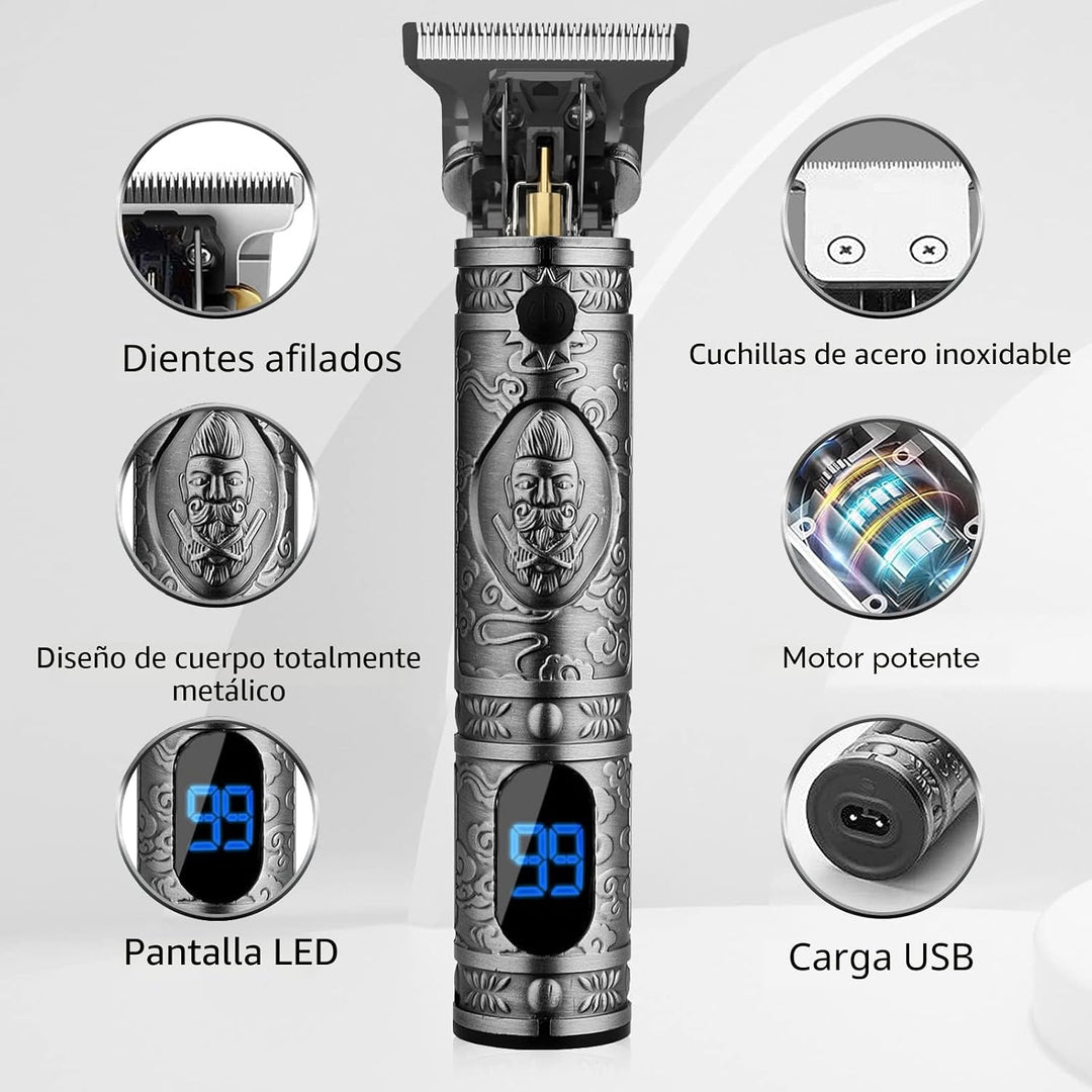 AMULISS Recortadora Profesional Cortapelos para Hombres, Juego de B...