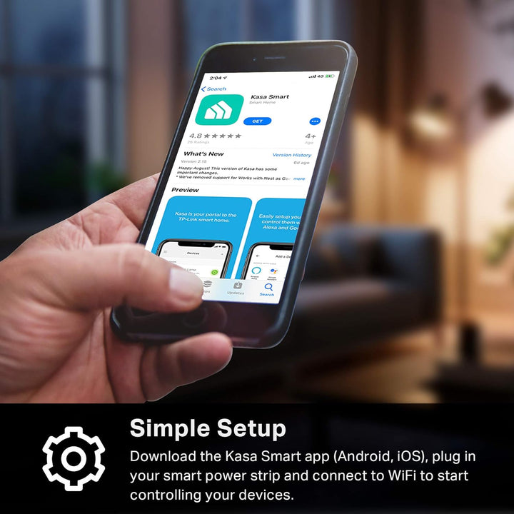 Kasa Smart Regleta de alimentación KP303 protector de