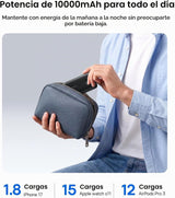 Baseus Cargador portátil de 10000mAh 45W Power Bank y cargador de A...