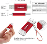 Thkailar Unidad flash USB C de 1 TB para MacBook y teléfonos Androi...